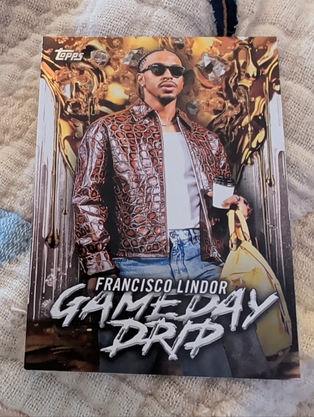 FRANCISCO LINDOR New York Mets Gameday Drip NM 2026 Topps Series 1 #GD-10